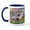 White/Navy Inside, variant on CafePress - Cloud Angel / Aussie (Bm) Mug - 11 oz Ceramic Mug - Novelty Coffee Tea Cup