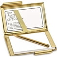 thumbnail image 2 of Fashion Gold-Plated Business Card And Note Holder (4.25 X 3.13) Made In China gl3130, 2 of 5