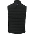 thumbnail image 3 of Men's Cutter & Buck Black Cincinnati Bengals Primary Mark Evoke PrimaLoft Hybrid Eco Softshell Recycled Full-Zip Vest, 3 of 3