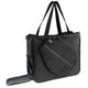 thumbnail image 2 of Bolsa de tenis con compartimento para zapatos, organizador de equipo para mujeres y hombres, bolso de mano deportivo, bolso de hombro para raqueta de Negro, 2 of 8