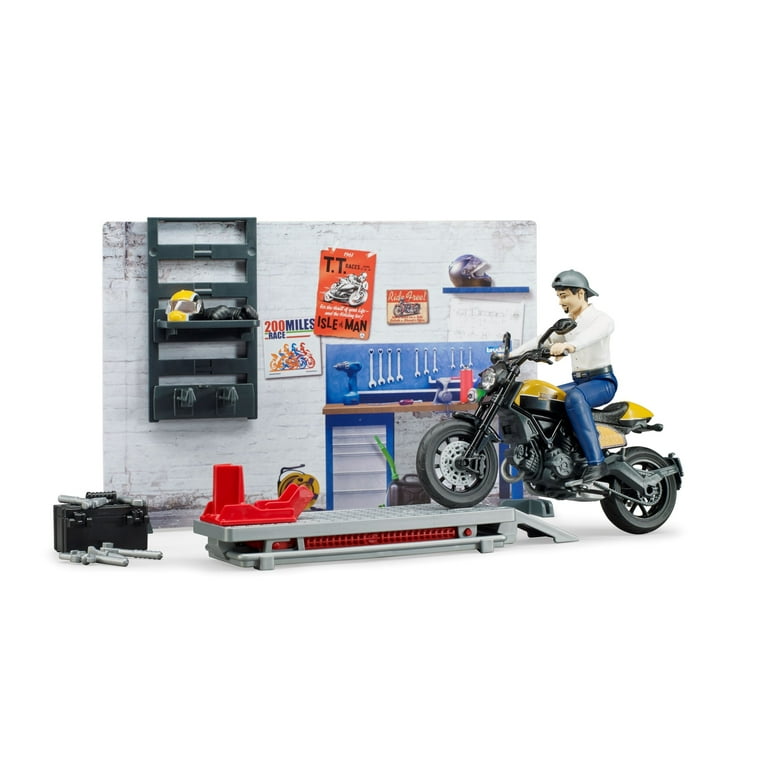 Bruder 62102 Bworld Ducati Full Throttle Motorcycle Service