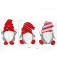 thumbnail image 4 of Esho 1Pc/4Pcs Christmas Tableware Holders Pocket Santa Claus Knife And Fork Bags Decor, 4 of 5
