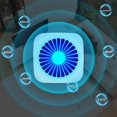 thumbnail image 3 of CHUANK Air Purifier for Home  Bedroom  Dorm  Large Rooms Silent with Washable Filter, 3 of 6