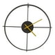 thumbnail image 2 of Reloj de pared Forever Chic Iron Art con batería 3D, único, moderno, para interiores, para colgar Pequeña, 2 of 7