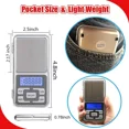 thumbnail image 5 of Mini Electronic Scales High Precision Pocket Digital Scale for Gold Sterling Jewelry Balance Gram For Kitchen Scale 500gx0.1g, 5 of 5