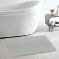 thumbnail image 6 of Better Homes & Gardens Signature Soft Cotton Memory Foam Bath Rug, Soft Silver, 20" x 34", 6 of 13