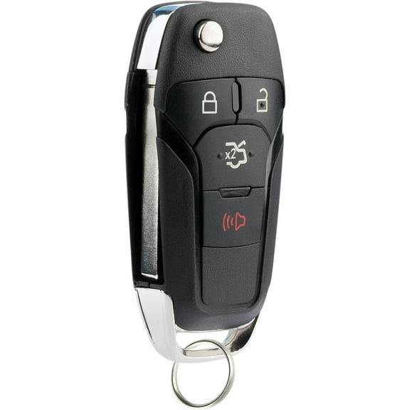 Flip Key for 2013-2016 Ford Fusion Keyless Entry Remote Fob (N5F-A08TAA 164-R7986)