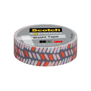 Scotch 0.59 Black Tribal Expressions Washi Tape, 393