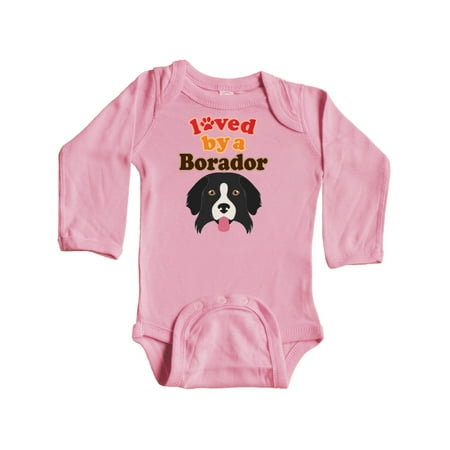 

Inktastic Borador Dog Gift Gift Baby Boy or Baby Girl Long Sleeve Bodysuit