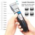 thumbnail image 5 of Cordless Hair Clipper Electric Barber Hair Trimmers for Adults Kids, 5 of 5