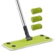 thumbnail image 5 of Trapeador de microfibra giratorio de 360 grados para pisos de madera dura, ideal para limpieza de pisos húmedos o secos (verde, con 3 almohadillas), 5 of 5