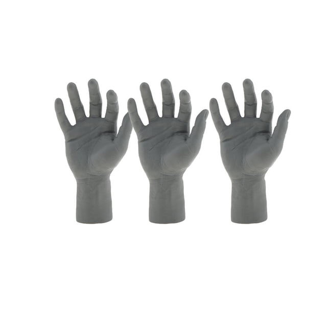 3 Piezas de Maniquí Joyería de Mano Guantes Organizador de Exhibición de Soporte, Resistente Al