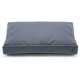 thumbnail image 1 of Dalema Funda para cama para perro, impermeable, de plástico resistente, funda para cama para mascotas, pelo antiadherente, fácil de limpiar, rectangular, rellenable, con cremallera (gris oscuro, 53 pu, 1 of 1