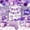 Purple, variant on Purple Birthday Party Decorations with Balloons Banner Sash Crown Tablecloth Fringe Curtain for Women Girls