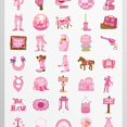 thumbnail image 4 of 35pcs-50pcs Western Stationery Stickers Cowboy Kids Stickers Pink Children Stickers for Laptops Suitcases Notebooks, 4 of 9