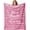 Pink, variant on LHSHID Women Blanket Get Well Gifts for Women You are Awesome Soft Throw Blanket Inspirational Gift for Her Thinking of You Friendship Gifts for Woman Feel Better After Surgery Gifts 60"x80"