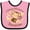 Pink and Black, variant on Inktastic I Drive Mommy Bananas Boys or Girls Baby Bib