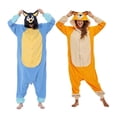 thumbnail image 2 of Elemos Kigurumi-Mono de dibujos animados para adultos, pijama de perro Azul, Disfraces de Halloween, Mono de Cosplay, regalo de Navidad, 2 of 4