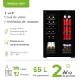 thumbnail image 3 of Cava Y Enfriador De Botellas y Latas Avera ED01, 3 of 9