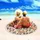 thumbnail image 4 of Toalla de playa, toallas de baño redondas estampadas de microfibra, toalla de playa súper colorida, manta de playa a prueba de arena, tapete de playa, toalla multiusos para viajes, piscina, tienda de, 4 of 7