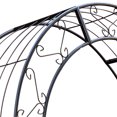 thumbnail image 6 of 98.4"H Metal Garden Arch, Garden Trellis, Outdoor Lawn Climbing Plants, Support Rose Vine Plants, Suitable for Wedding Arch, Party Decoration, Black, 6 of 9
