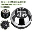 thumbnail image 2 of 6 Speed Gear Stick Shift Lever Knob Manual Transmission 55344048 For 2012-2018 Bright Silver, 2 of 5
