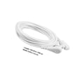 thumbnail image 2 of QUMIIRITY Flexible Grounding Cable for Safety in Home Office Plastic White 1Pcs, 2 of 8