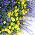 thumbnail image 2 of Artificial Plants Outdoor, 20PCS Artificial Flowers, UV Resistant Fake Flowers, Faux Flowers for Outdoor Planters for Front Porch Pot Decor, 2 of 5