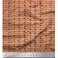 thumbnail image 1 of Soimoi Cotton Poplin Fabric Warli Art African Fabric Prints by Yard 56 Inch Wide, 1 of 1