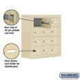 thumbnail image 2 of Salsbury Industries 19048-12SSK Cell Phone Storage Locker - 4 Door High Unit (8 Inch Deep Compartments) - 12 A Doors - Sandstone - Surface Mounted - Master Keyed Locks, 2 of 4