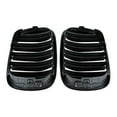 thumbnail image 4 of Astra Depot Glossy Black Double Line Kidney Grille Fit 1997-2003 BMW E39 520i 523i 525i 528i 530i 535i 540i M5, 4 of 7