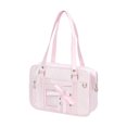 thumbnail image 5 of Women Bag Lovely Itabag Clear Casual Crossbody Bag Lacing Shoulder Bags Japanese Styles Handbag for Pin Display, 5 of 8