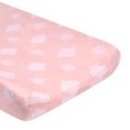thumbnail image 2 of Lambs & Ivy Forever Friends Pink/White Changing Pad Cover, 2 of 4