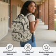 thumbnail image 6 of KUIFORTI Green Deer Bow Boys School Backpack Durable Large Capacity Kids Bookbag with Laptop Compartment Adjustable Straps for Elementary Primary Middle Back to School Gifts, 6 of 7