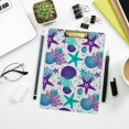 thumbnail image 7 of FMSHPON Colorful Coral Clipboard Hardboard Wood Nursing Clip Board and Pull for Standard A4 Letter 13x9 inches, 7 of 7