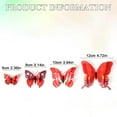 thumbnail image 3 of 3D Lifelike Plastic Butterfly Wall Decals – Realistic, Long-Lasting Home Decor for Living Room, Bedroom, and More – Creative, Versatile & Removable, Blue, 3 of 9