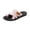 Pink, variant on Mesh Toe Loop Slides for Men, Orthopedic Sandals for Woman Summer 2026 Comfortable Breathable Slip On Flip Flops Arch Support Casual Shoes Beach Slippers, Black 8