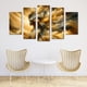 thumbnail image 3 of Cuadro decorativo para sala, recamara, Abstracto Mujer Cabello Nubes, elegante, moderno, minimalista, Set de 5 piezas, 3 of 5