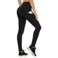 thumbnail image 2 of pantalón deportivo de yoga para mujer, color negro., 2 of 4