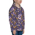 thumbnail image 3 of Haiem Snake And Floral Pattern Boys Hoodie, Youth Pullover Hooded Sweatshirt, Kangaroo Pocket Hoodie for Kids Girls -X-Large, 3 of 6