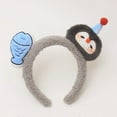 thumbnail image 3 of Weflink Penguins Fish Plush Hairband Cartoon Hair Styling Accessories Hairhoop For Creative Penguins Fish Hairband Plush Hairhoop Costume Accessory For Women Girl, 3 of 8
