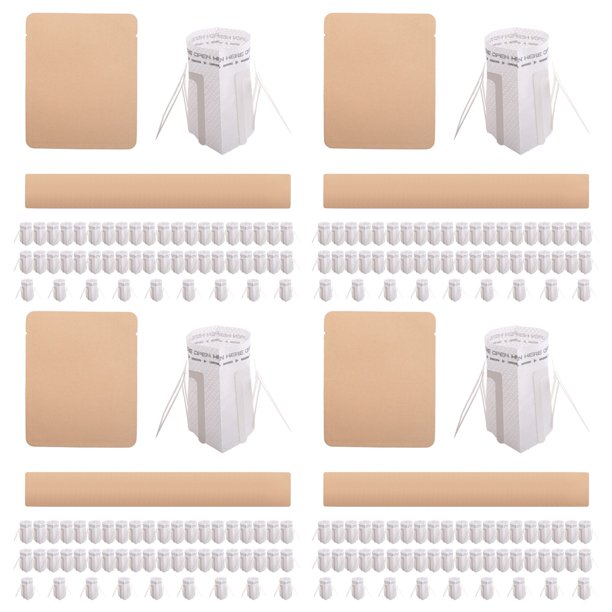 Bolsas de Filtro de Café Desechables de 400 Piezas, Herramientas de Café de Viaje de Oficina de Casa, Papel de Estilo de Oreja Colgante PortáTil por