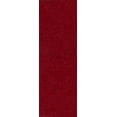 thumbnail image 3 of Transitional 2x8 Area Rug Shag Thick (2'3'' x 7'3'') Solid Red Indoor Runner Easy to Clean, 3 of 9