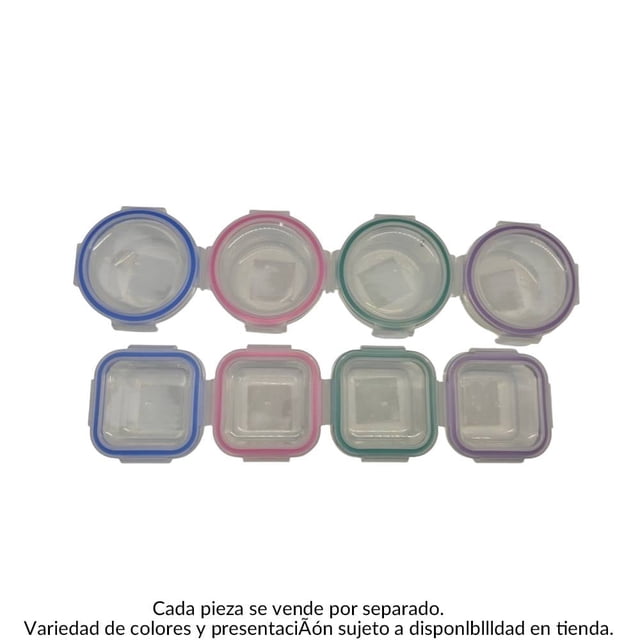 Contenedor Prichos Transparente Varios Modelos 1 Pieza