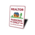 thumbnail image 2 of Realtor Parking Novelty Sign, Metal Wall Decor - 10x14 inches, 2 of 4