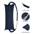 thumbnail image 4 of Uxcell Outdoor Chaise Pillows, Waterproof Resistant with Adjustable Elastic Strap for Chair, 2 Pack Dark Blue, 4 of 7