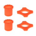 thumbnail image 1 of Esquirla Micro Microphone Antidérapant Rouleau Rouge, 1 of 8