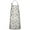 White Christmas Gnome, variant on White Christmas Gingerbread Man Pattern Apron-Garden Aprons for Women with Pockets-Cotton Linen Waterproof Kitchen Cooking Gardening Aprons Adjustable for Kitchen,Cooking,BBQ and Salon 33"x27"