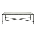 thumbnail image 4 of SAFAVIEH Couture Jessa Glam Metal Coffee Table, Black/White, 4 of 11