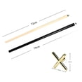 thumbnail image 4 of S SERENABLE Billiards Pool Cue Bridge Stick Set Pool Cue and Bridge Head Wood Billiard Cue Support for Practice Competition Billiard Game, 4 of 9
